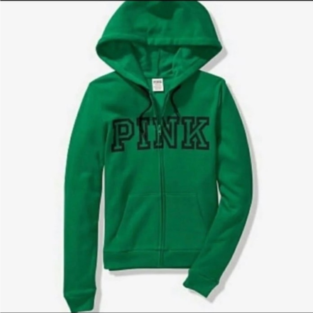 PINK zip up hoodie